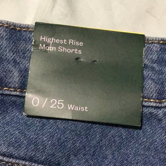 Wild Fable || NWT || “Happy” Pocket Highest Rise Mom Shorts - Picture 7 of 7